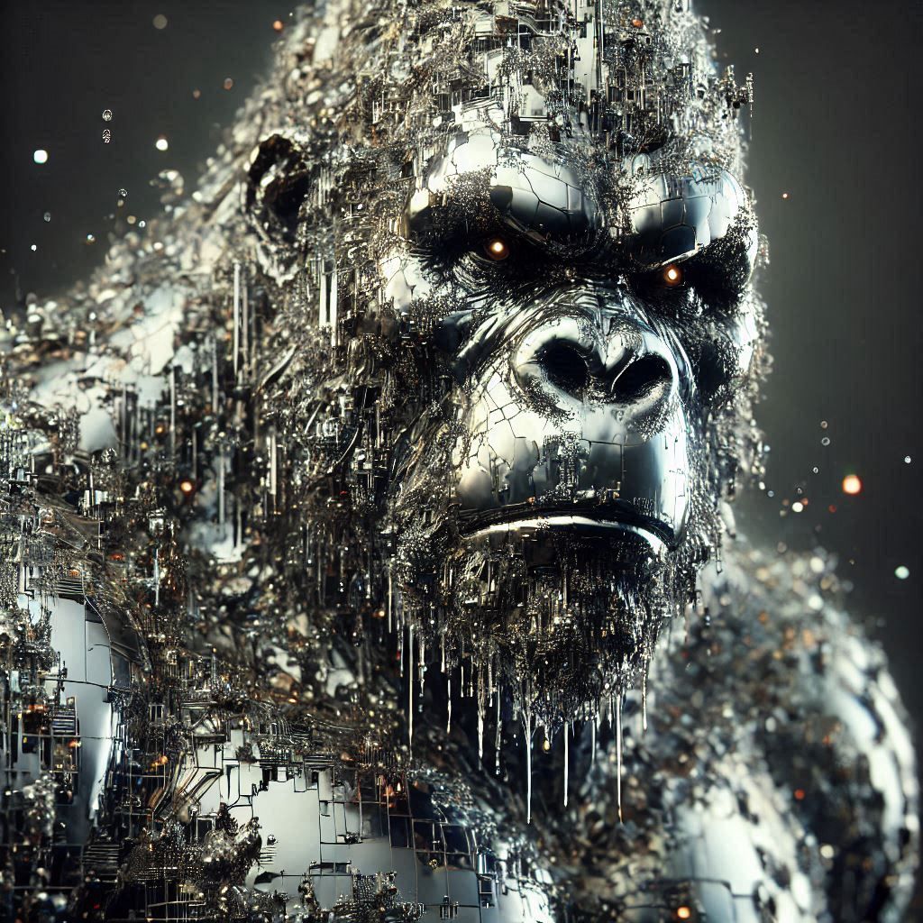 Cybernetic gorilla