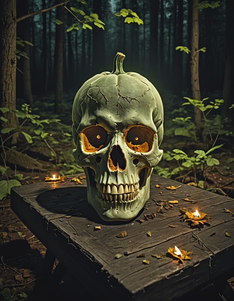 Squash skull