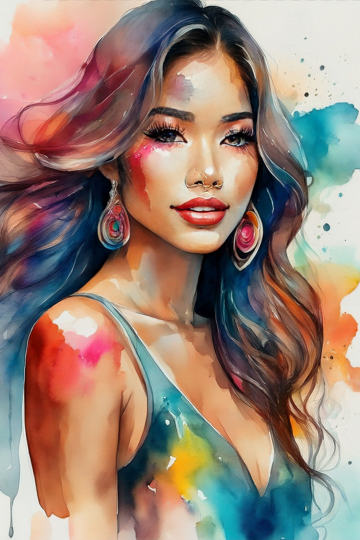 A beautiful portrait of a woman