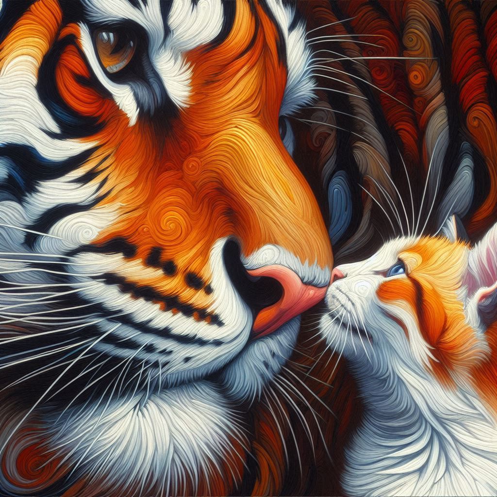 Nose to nose