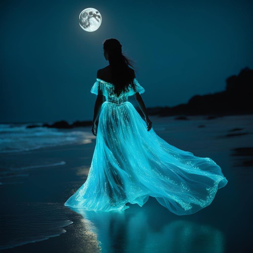 By the light of the moon 