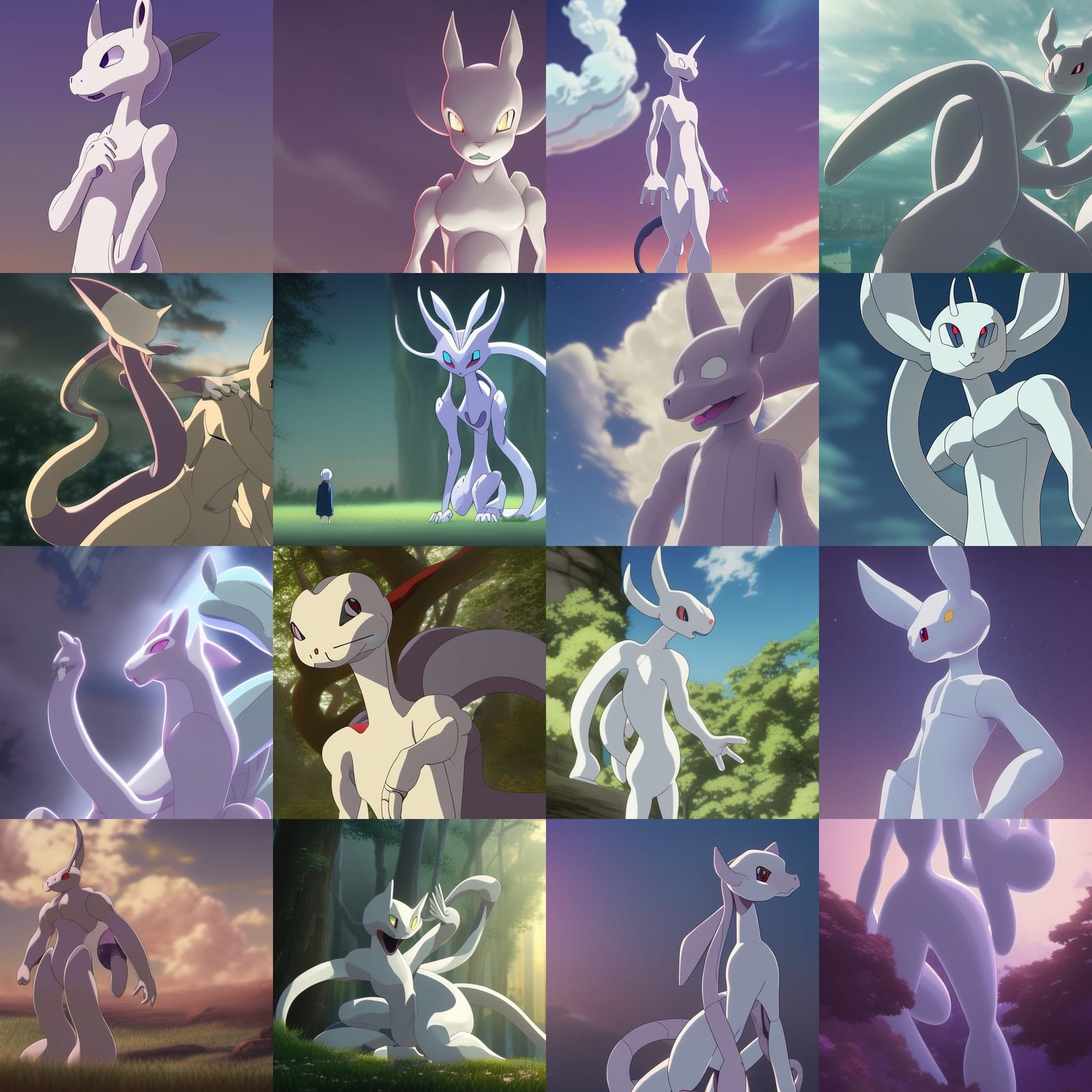 mewtwo fused with among us