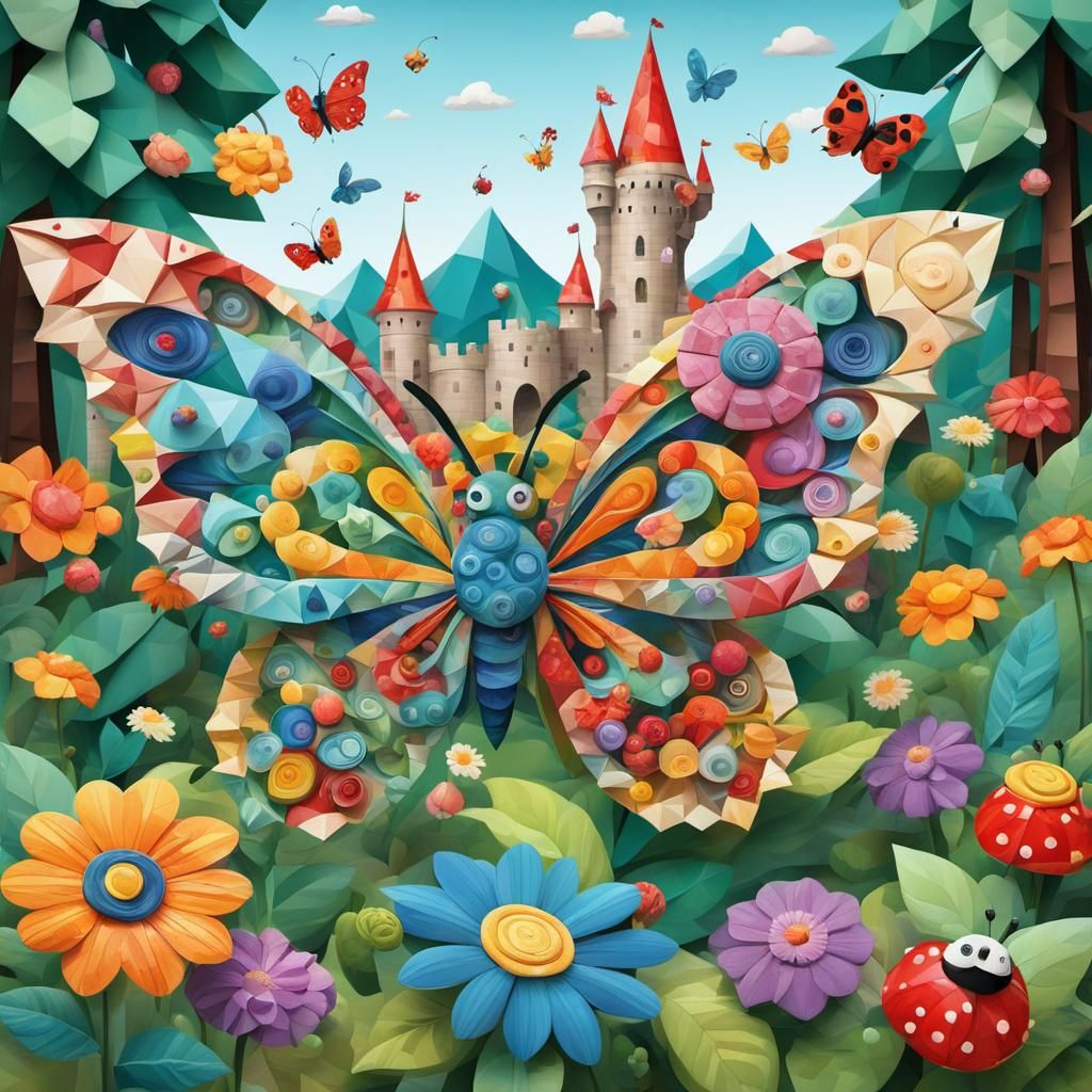 Fairytale in polygons