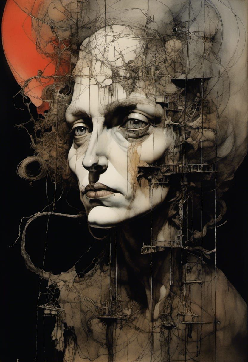 Spare-Inspired Semi-Automatic Drawing with Watercolor and In...