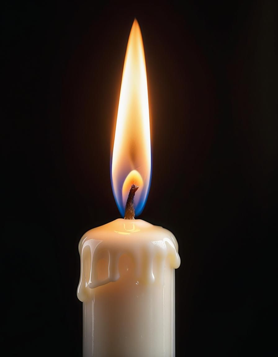 Flame of Candle Romance, Passion, Security, Warmth, Hope, Spirituality