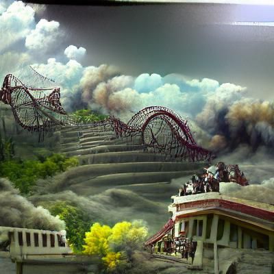 roller coaster in the past