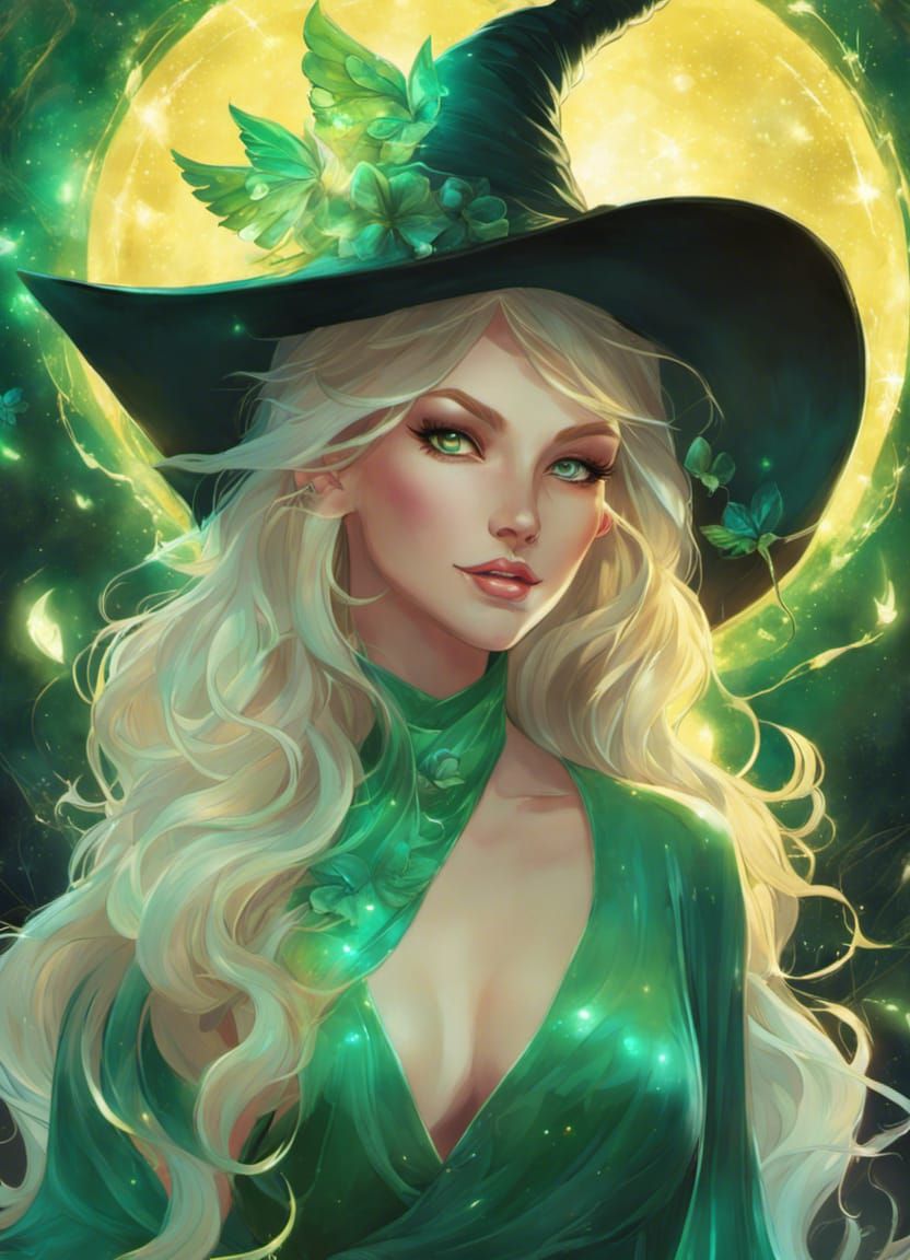 Elven Green Witch
