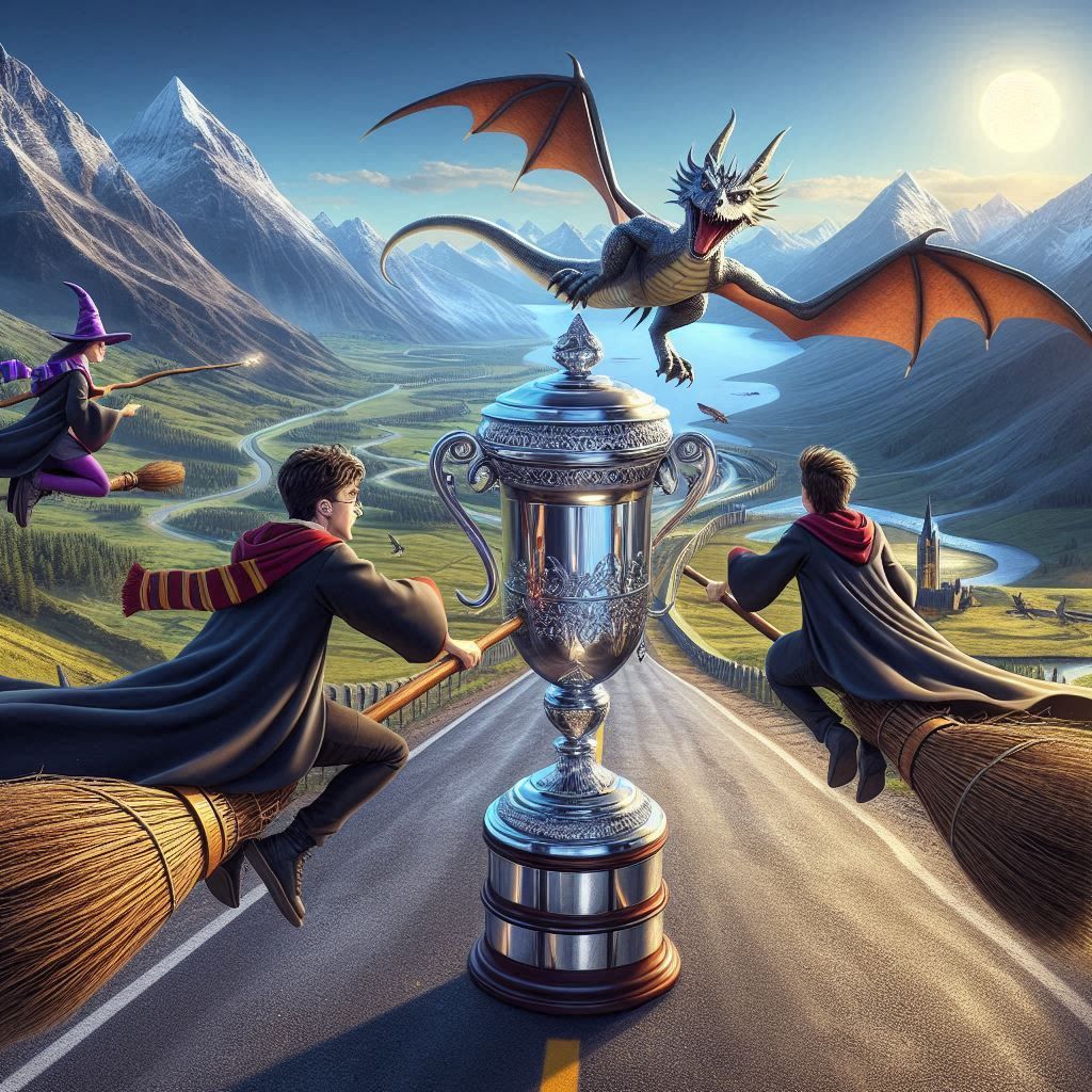 Wizarding Sports: Annual Broom Race