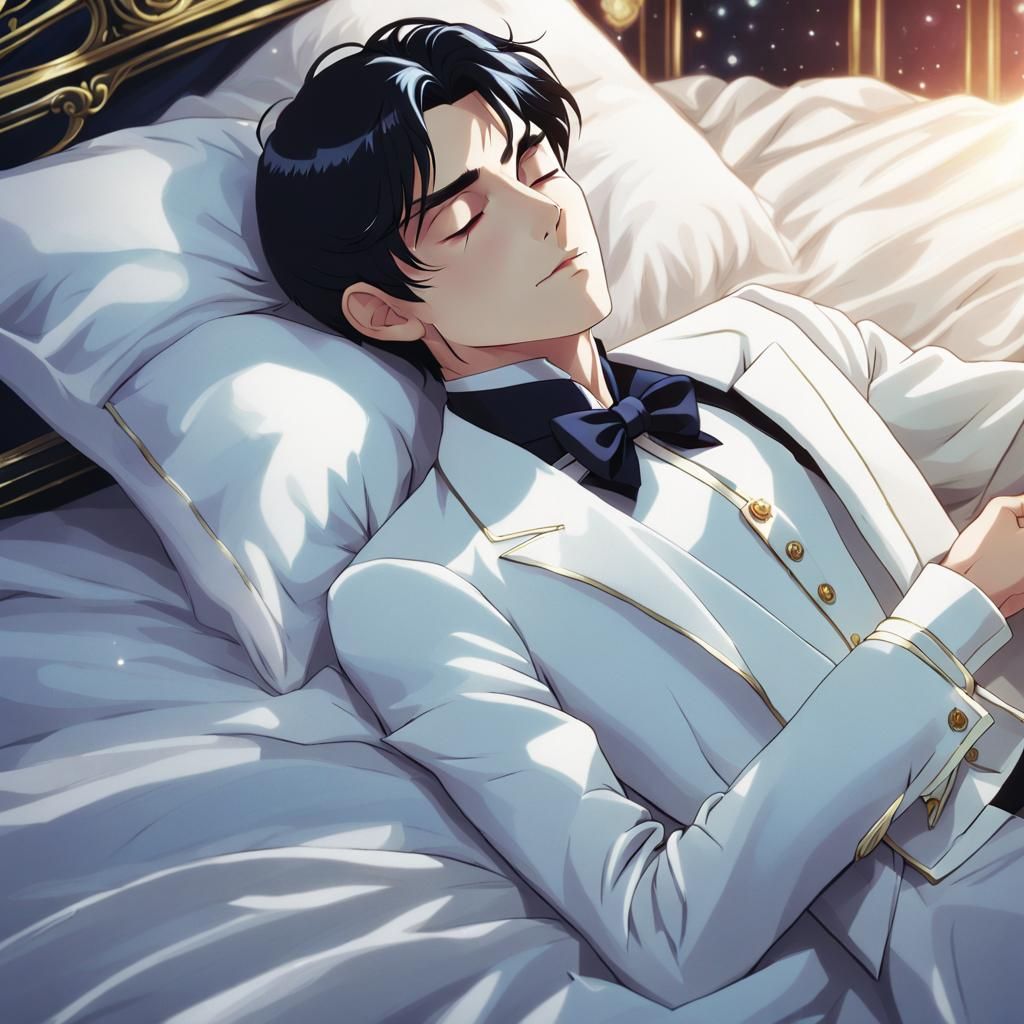 Sleeping Tuxedo Mask 1