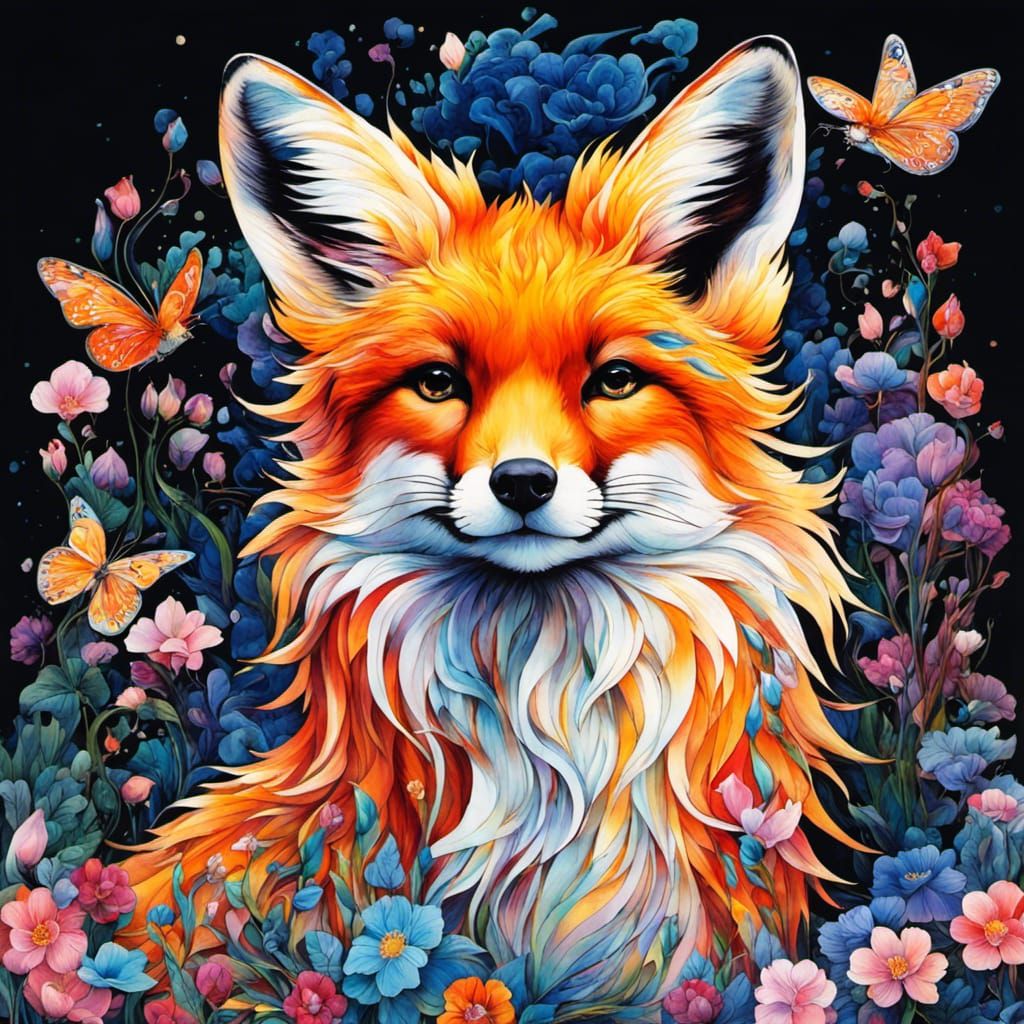 Fox and Flox - AI Generated Artwork - NightCafe Creator