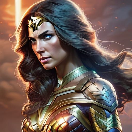 Wonder Woman - AI Generated Artwork - NightCafe Creator