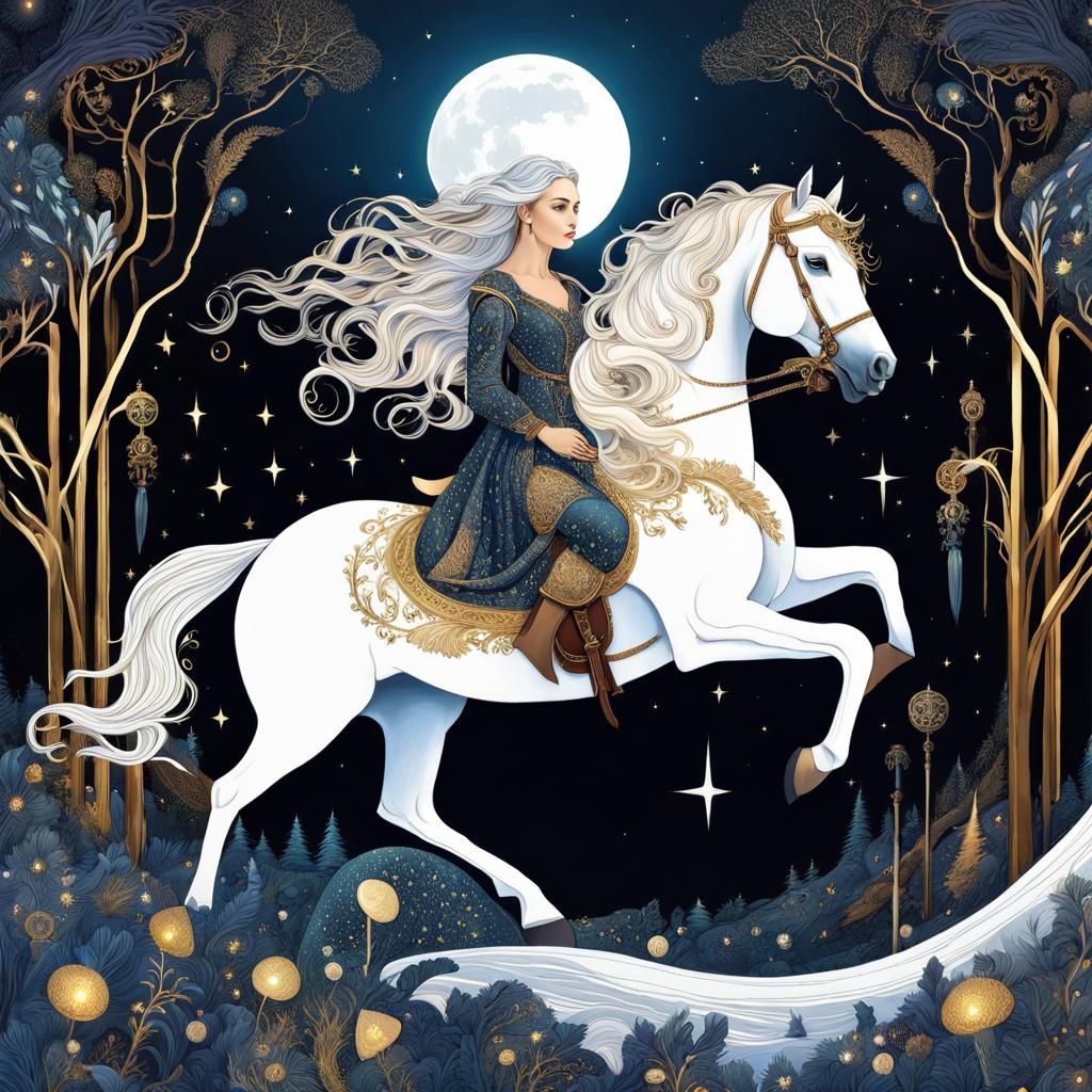 Fairytale Ride - AI Generated Artwork - NightCafe Creator