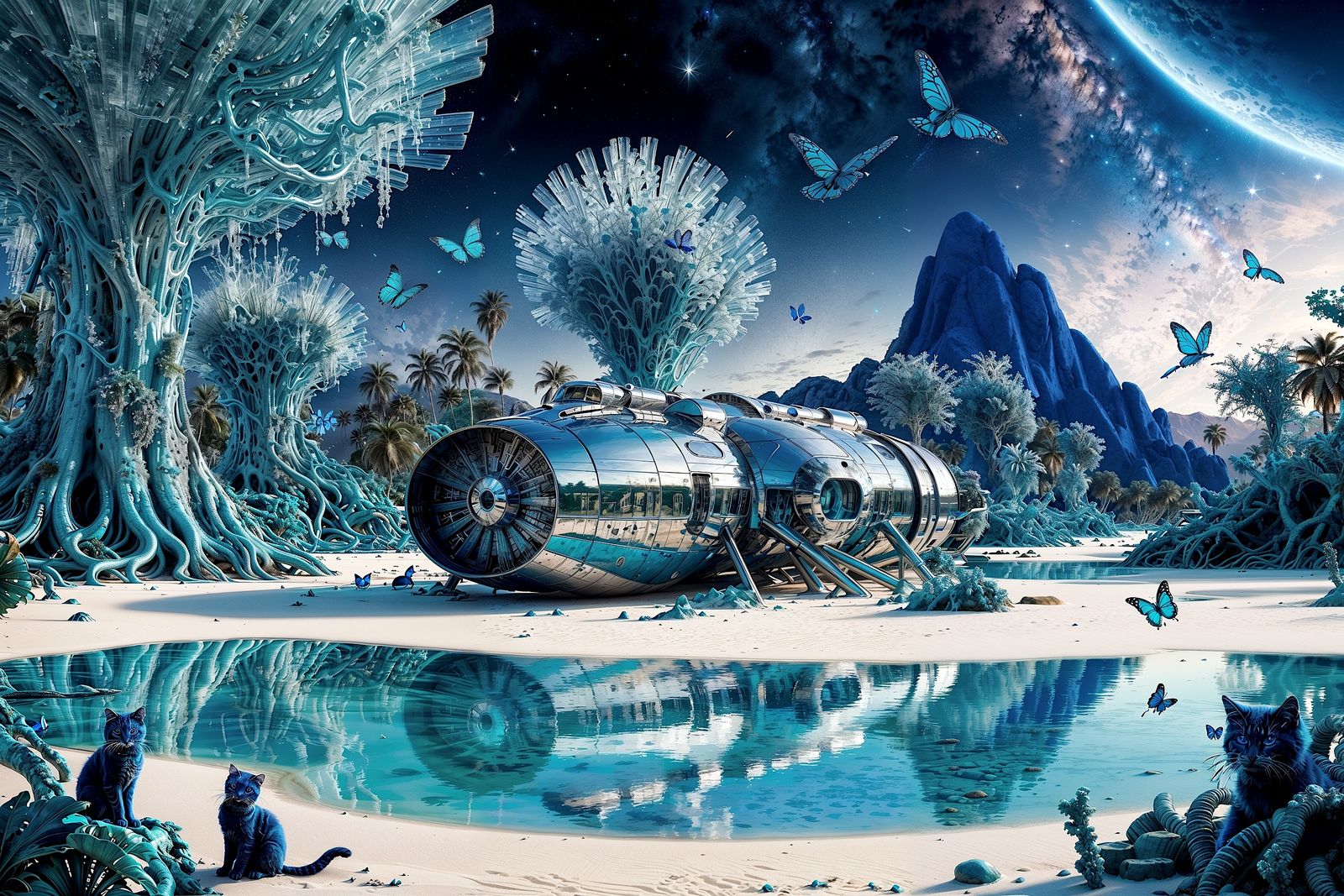 Voyage across the Galaxy #45 (El mundo azul de María @Azulin...