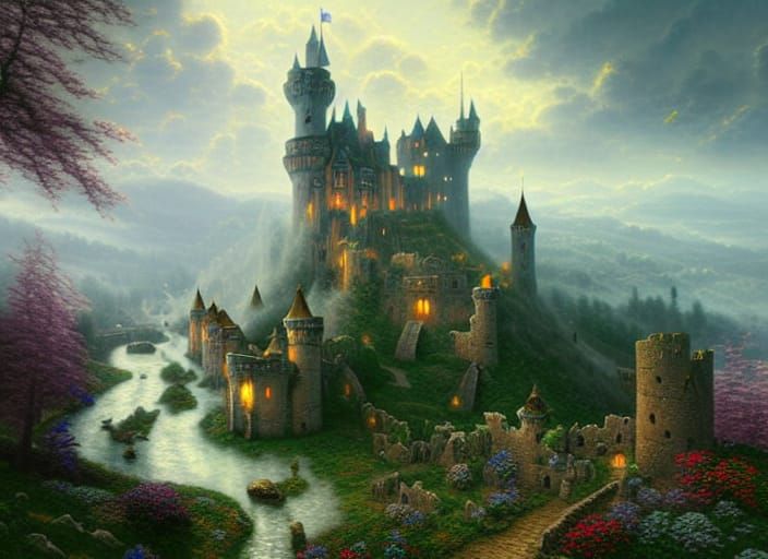 Ruins of a medieval castle