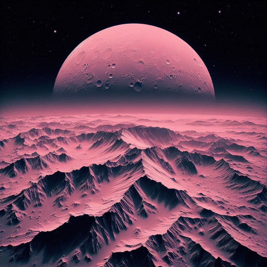 Mars in the Style of Ansel Adams 1