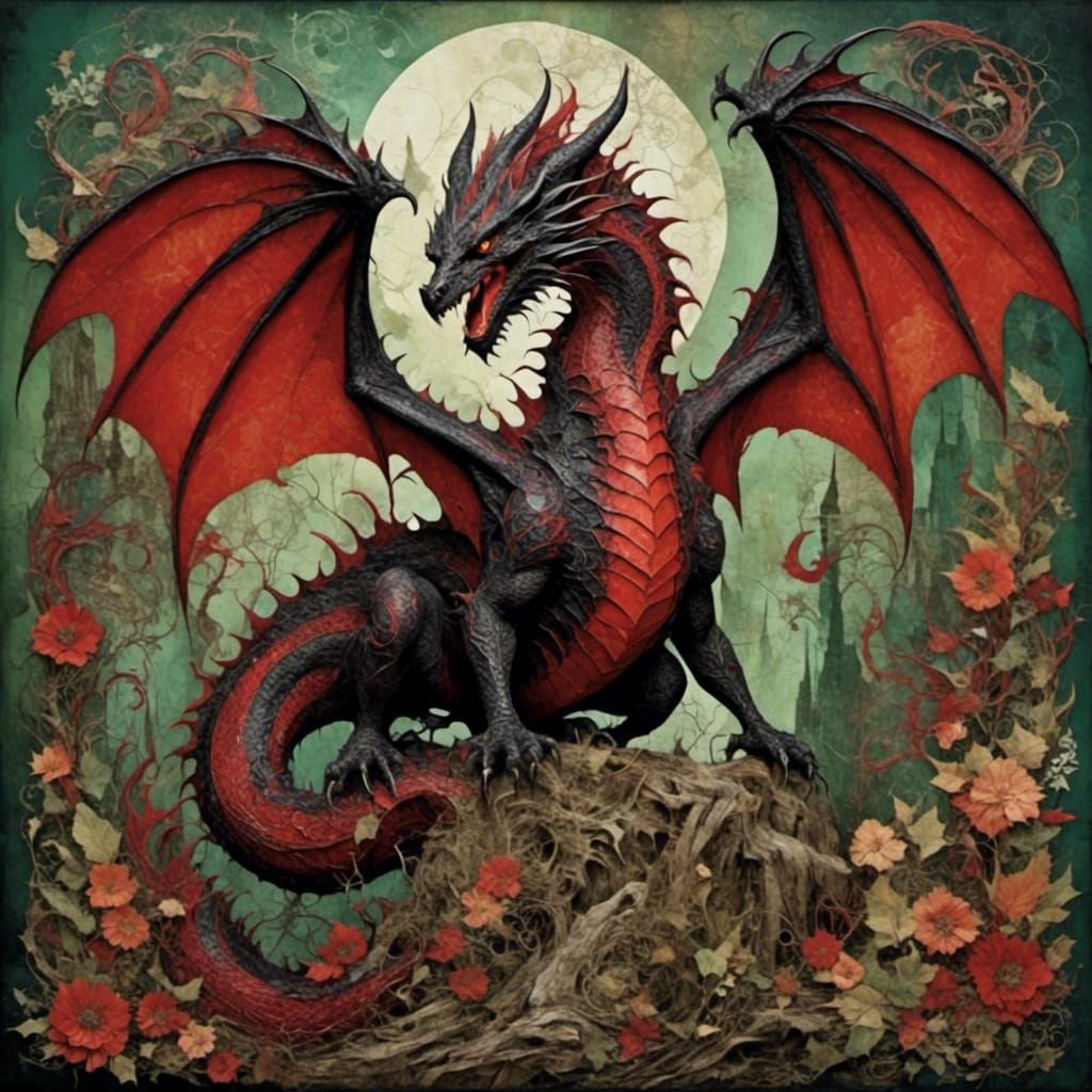  <lora:MythMedia:1.0> Dragon