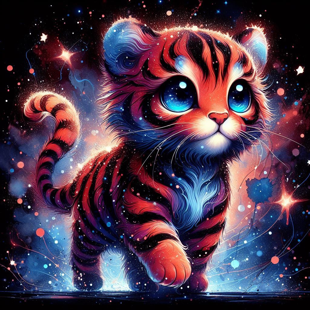 Ethereal Tiger cub