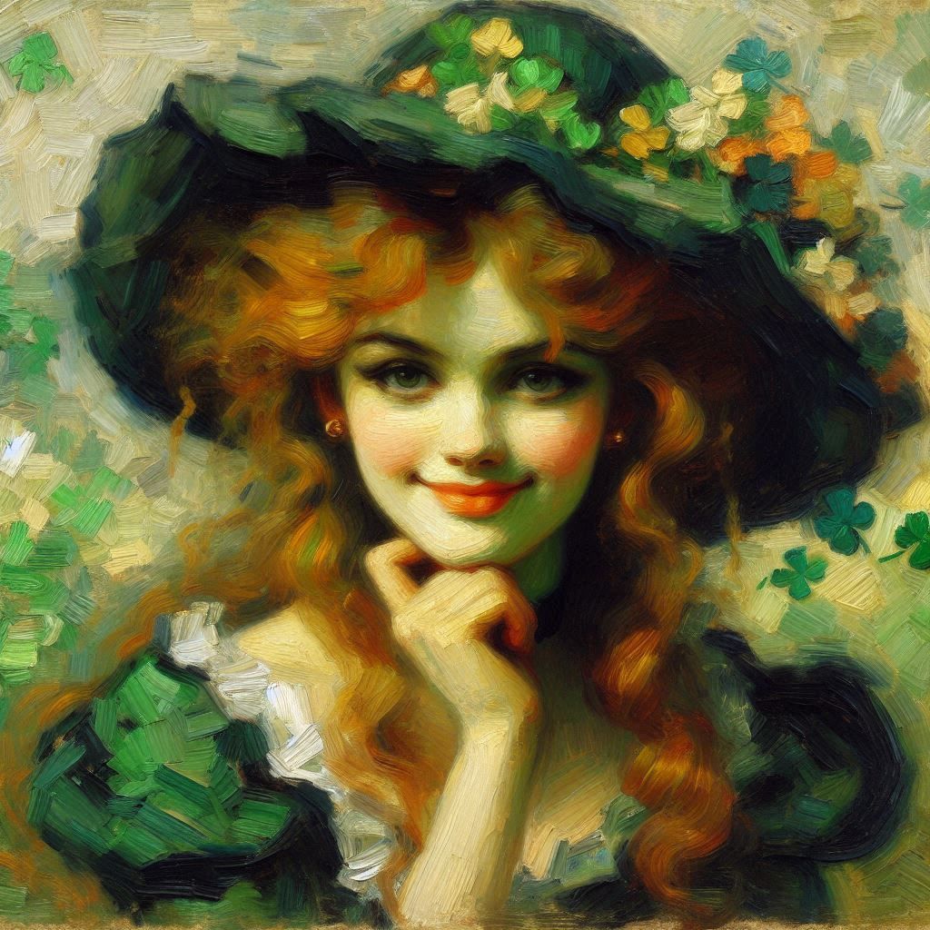 Saint Patrick's Day Portrait 2