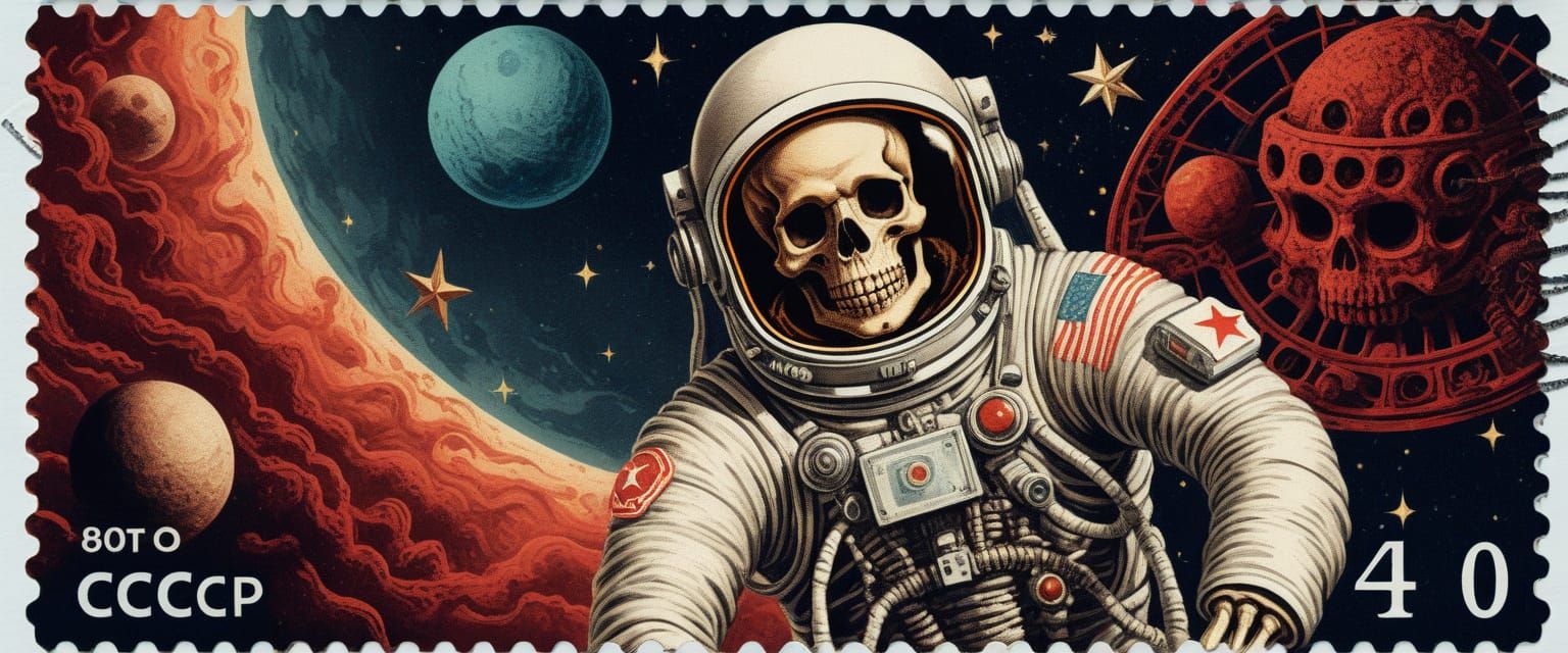 Space Stamps Russian Edition 39