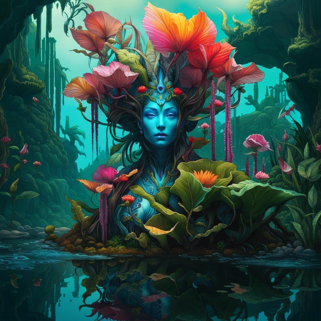 In the pond  by @Ultramine