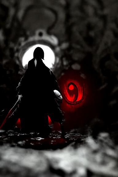 Itachi Uchiha trending on Artstation Unreal Engine 3D shadin...