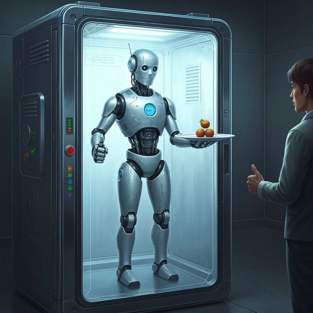   מכונה חדשנית - מכונת פלאפל על ידי רובוט