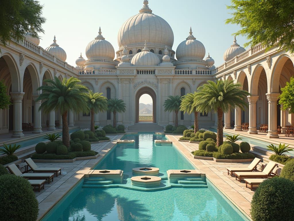 beautiful temple inspires magic schools that are very wide, ...