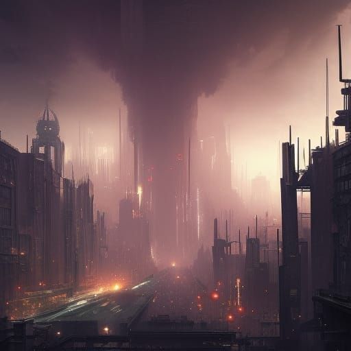 Dystopian City