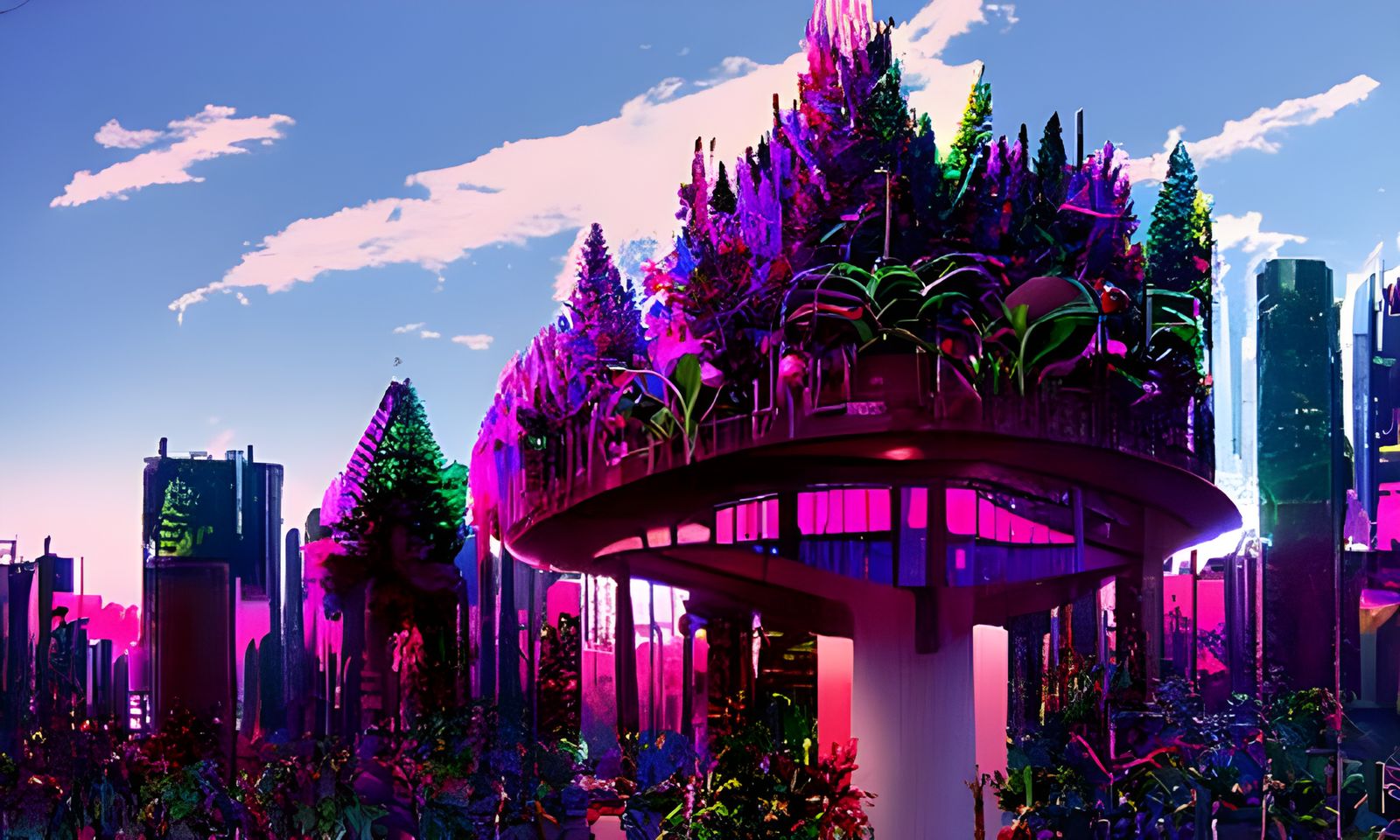 A solarpunk city - AI Generated Artwork - NightCafe Creator