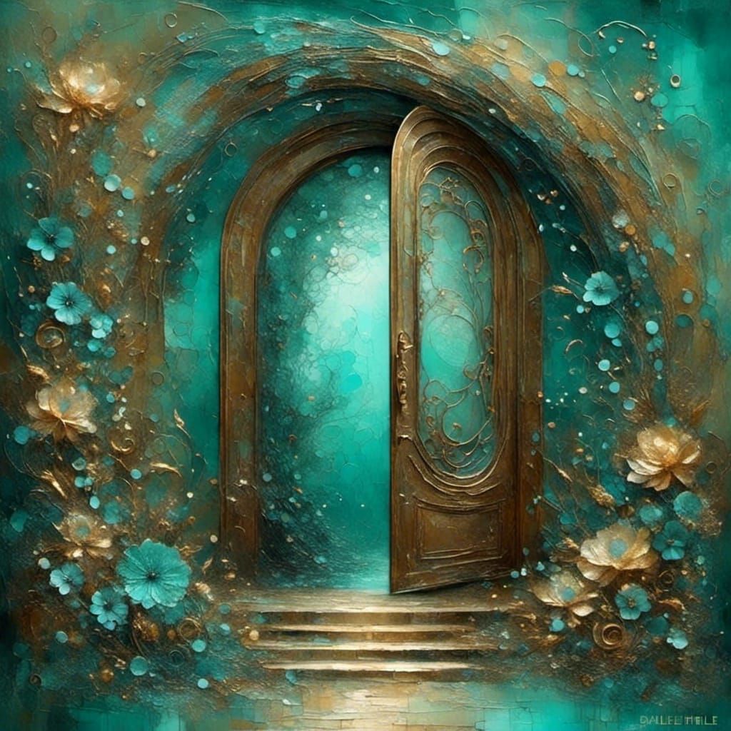 ▪︎TURQUOISE CHALLENGE▪︎
⚜️🔱COPPER- 
ELVEN PORTAL🔱⚜️