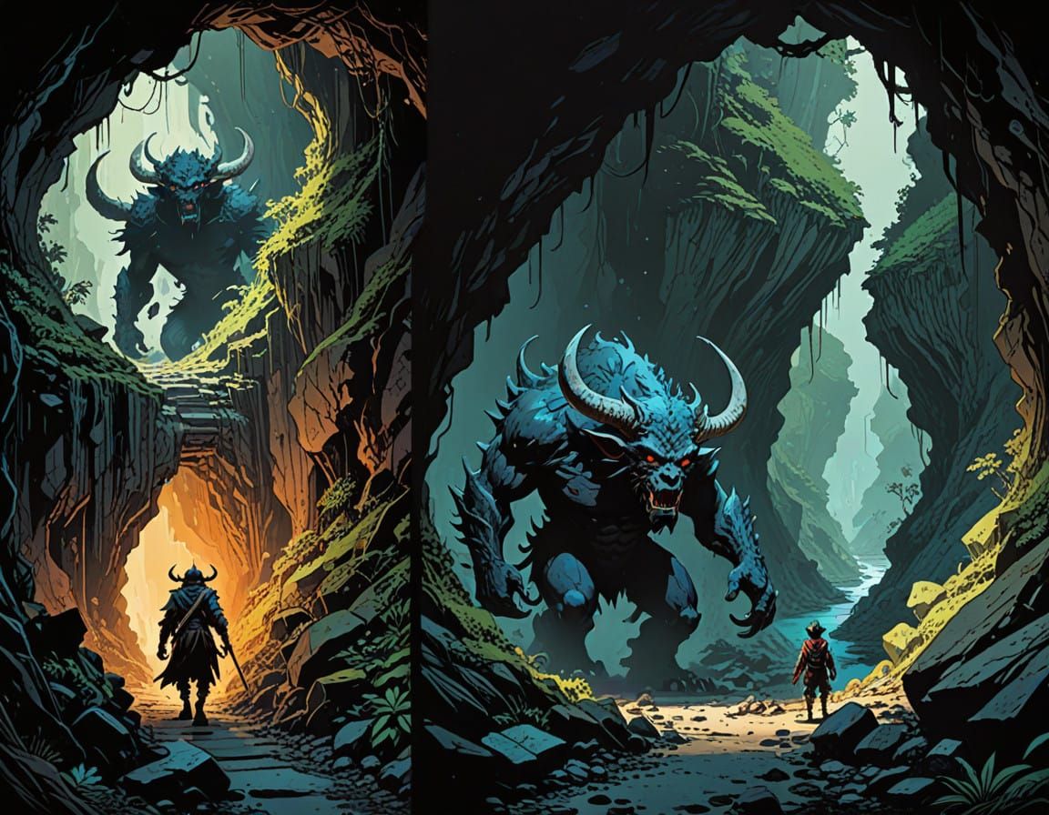 "Who dares to confront me?"  by @cyan