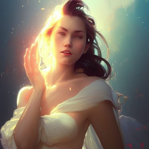 Your Dream Vacation head and shoulders portrait, 8k resoluti...