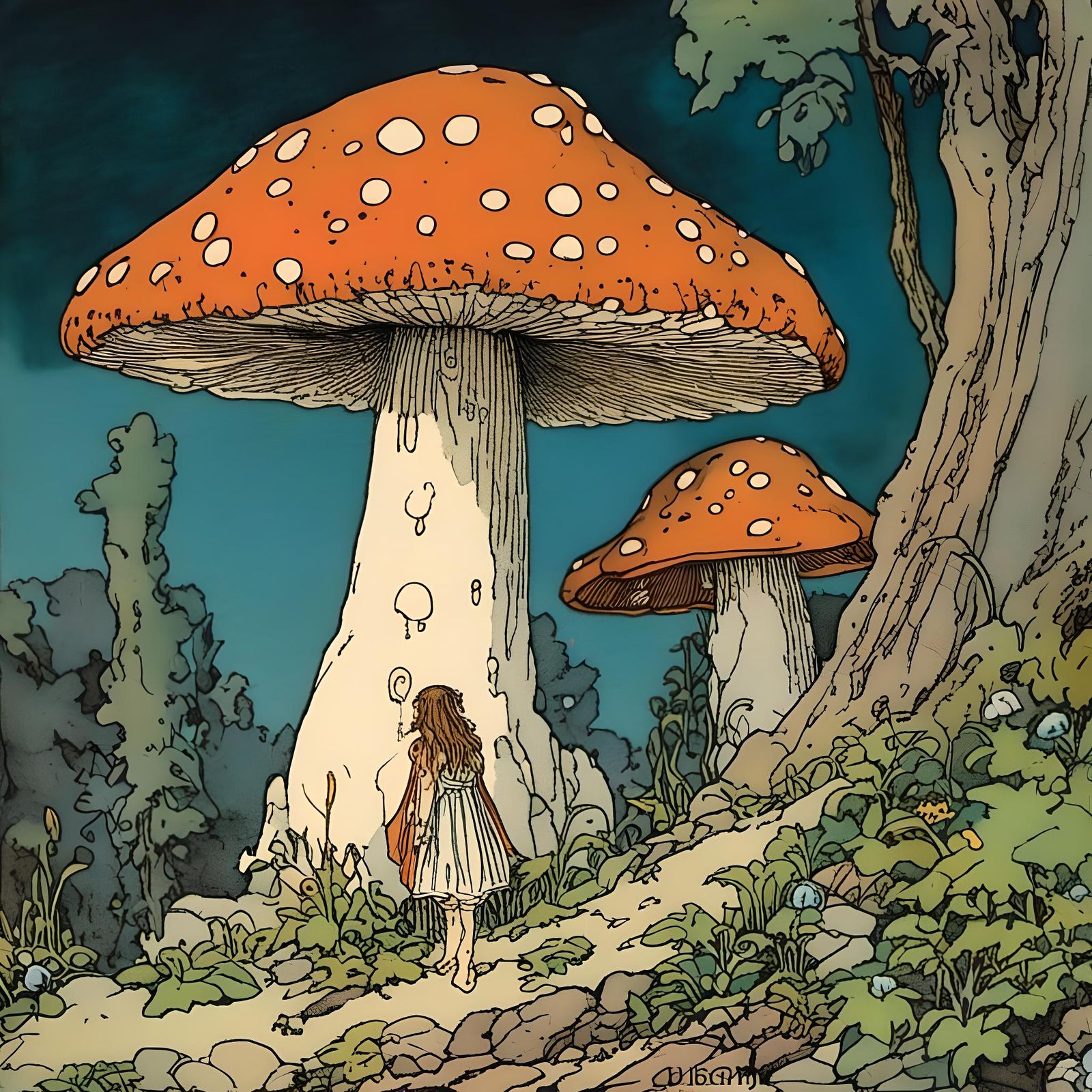 Giant Toadstools