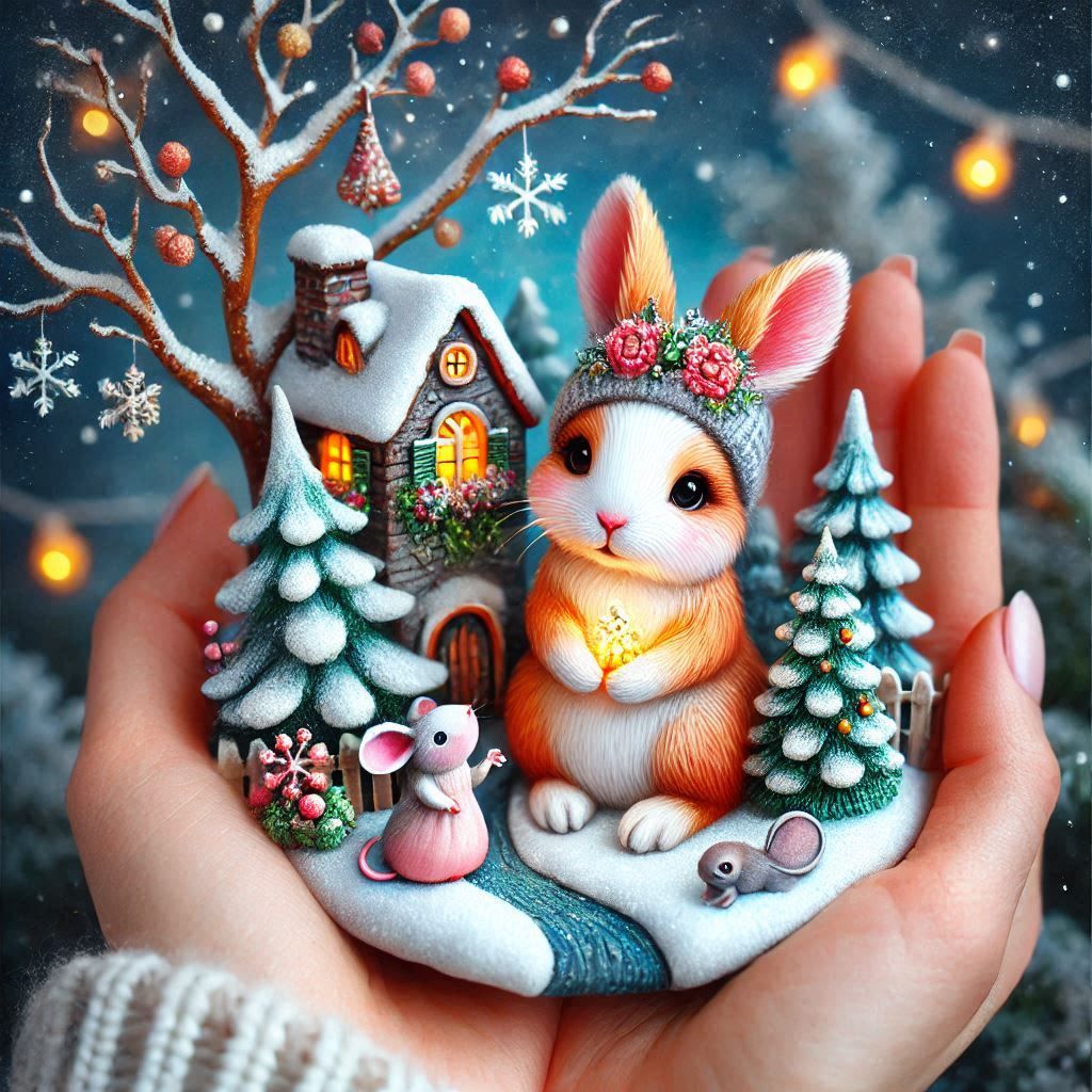 Winter Fairy Tale-In the Palm of Your Hand