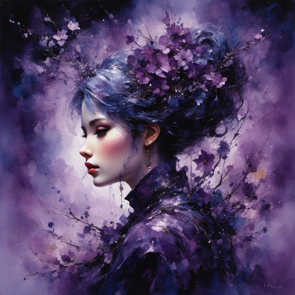 <lora:A chorus of colour:0.5> <lora:Violent-Violet:0.5> <lor...