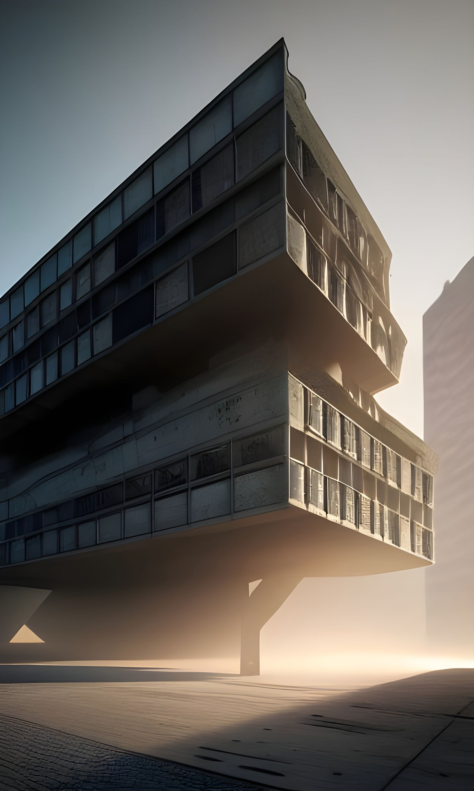 Psychosis, volumetric lighting, photorealistic render, VRay,...