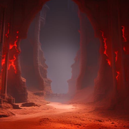 The Entrance To Hell 3616 AI Generated Artwork NightCafe Creator   H0ujasD49jBLxzeBz2MJ  1  Qixej 