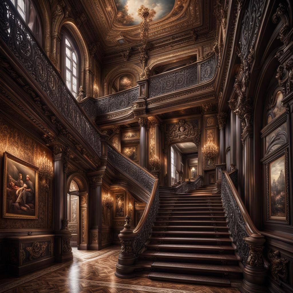 Stairs to Floor Above