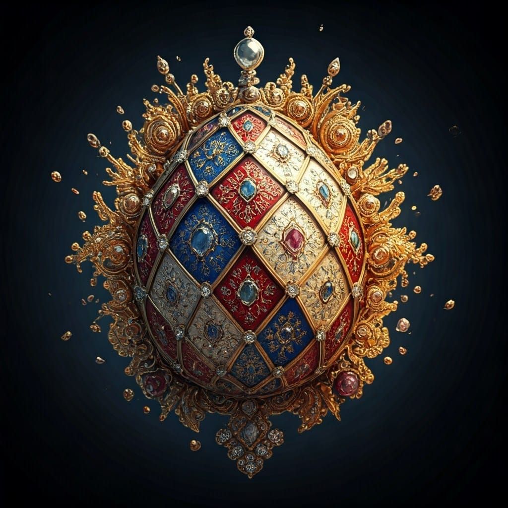 Abstract Faberge  by @The Mad Pirate