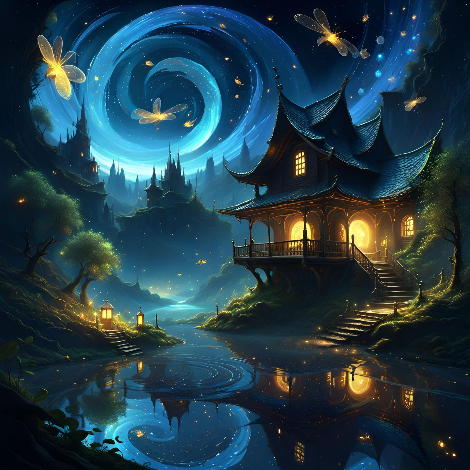 ✨🌛  by @Vilanelle