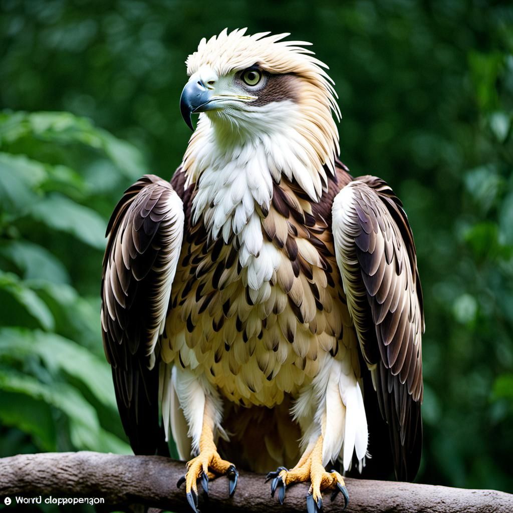 Philippine eagle - AI Generated Artwork - NightCafe Creator