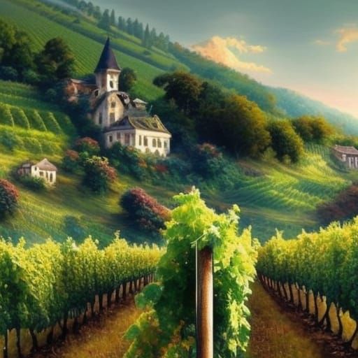 In the vineyard   by @RedPixie