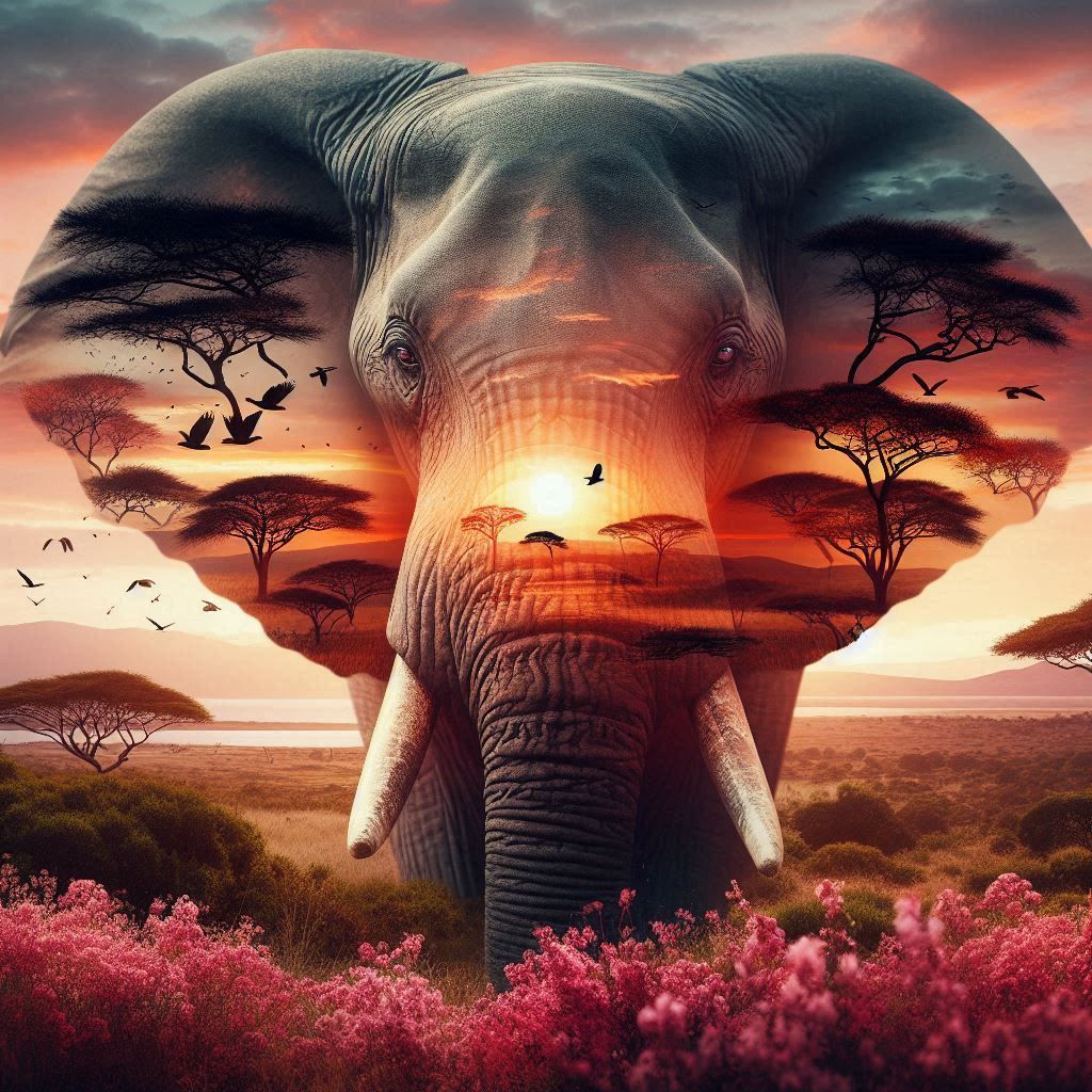 Elephant Nature montage