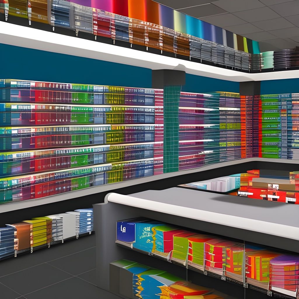 Office Supply Warehouse AI Generated Artwork NightCafe Creator