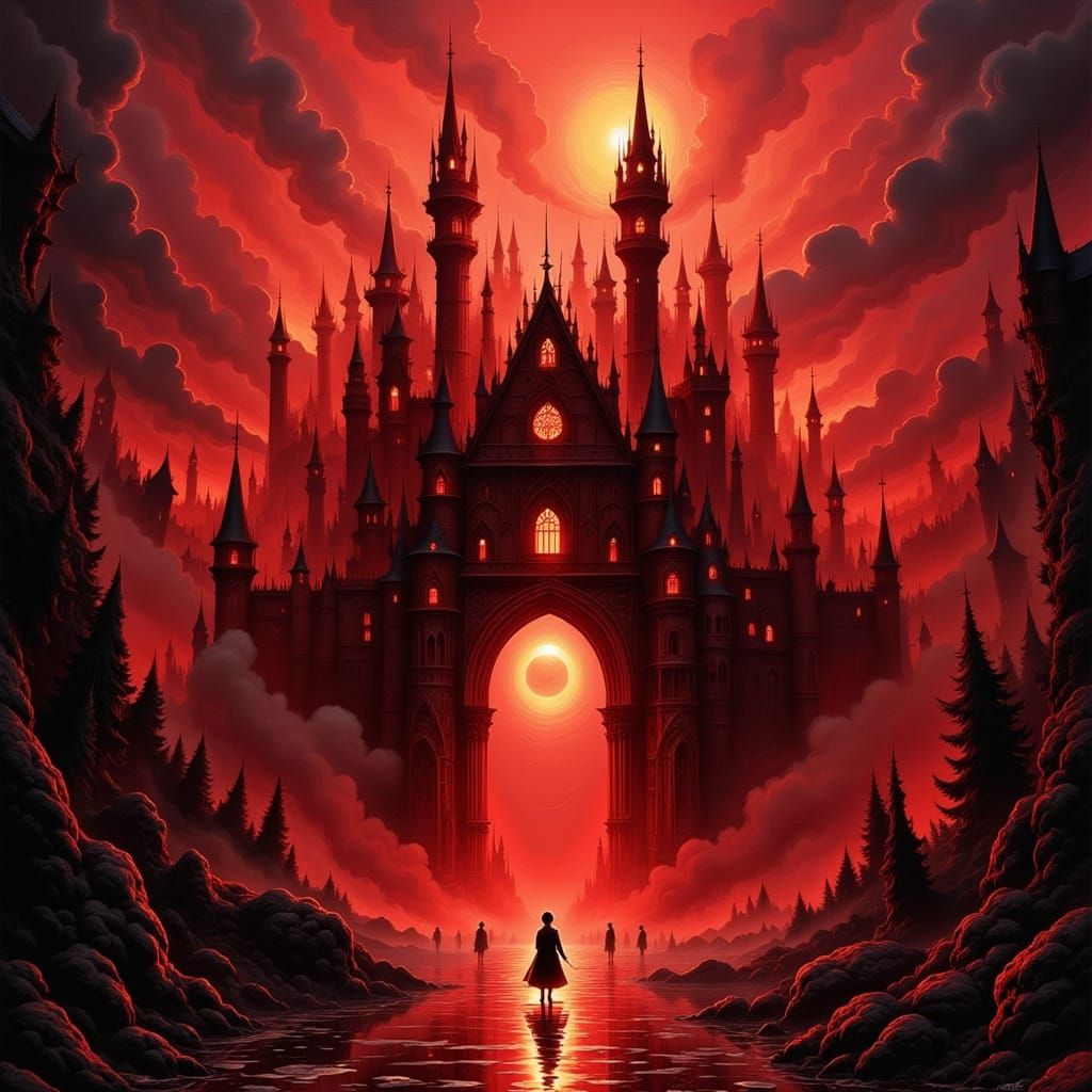 The Red Gate  by @Jko88