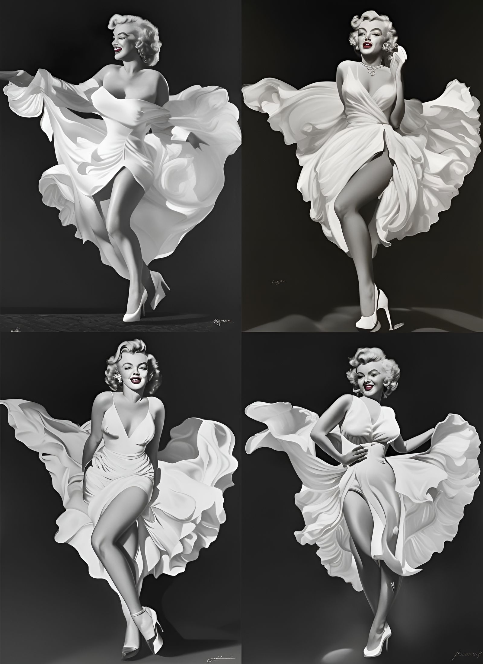 Blonde. (Merilyn Monroe Fan Art)