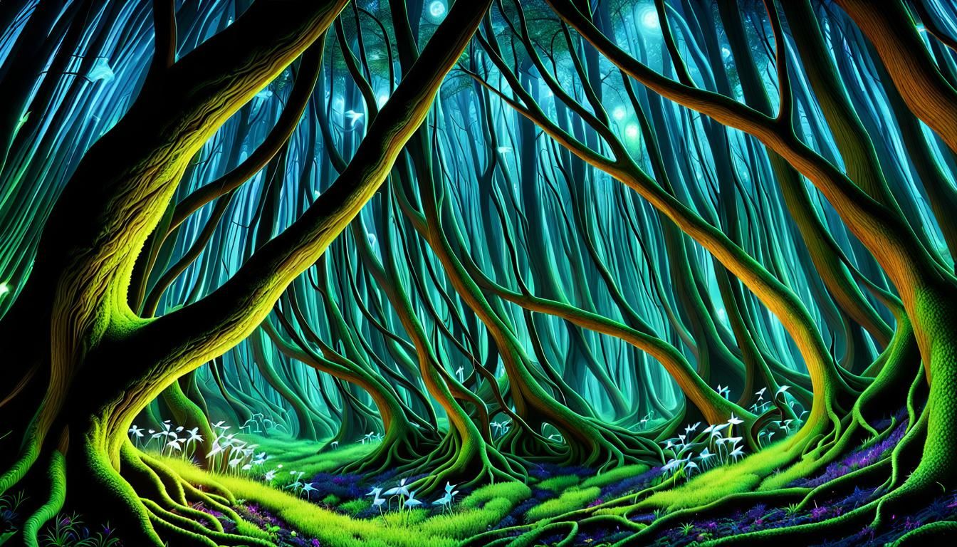 Spooky forest