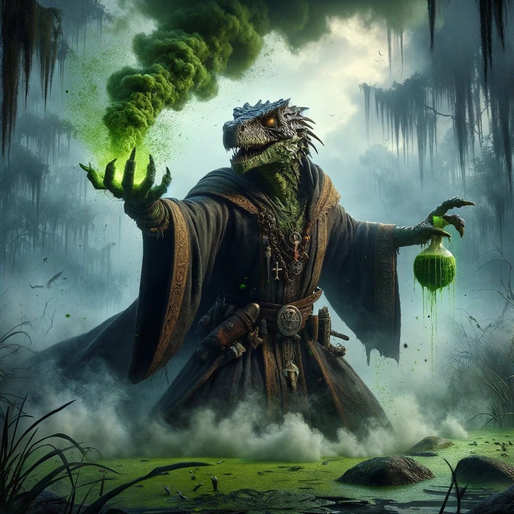 Lizardman Sorcerer