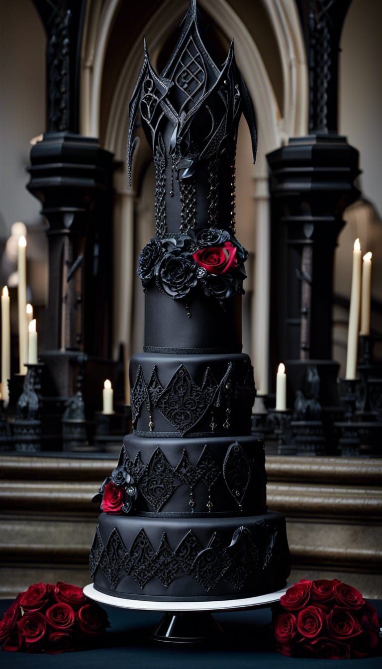 Lucifer's wedding cake  by @Jason of Indign