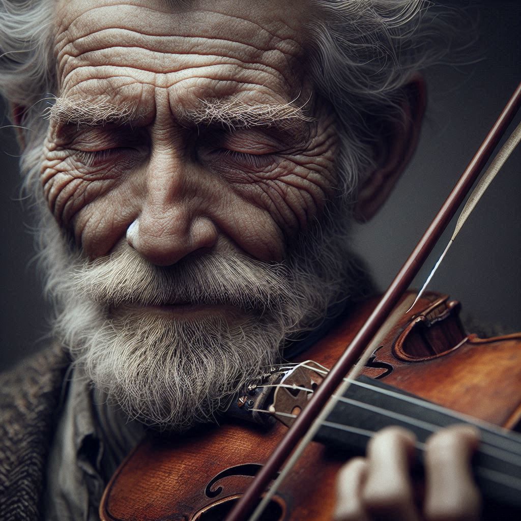 The violinist